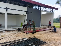 Babinsa Ngawen Blora Awasi Pembangunan KDMP, Targetkan Ekonomi Masyarakat Meningkat