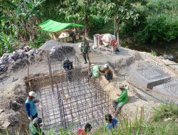 Sinergi TNI dan Warga Blora Bangun Jembatan Gantung Garuda, Permudah Akses Pesisir Sungai