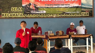 Ketua DPRD Jateng Ajak Warga Gempolan Maksimalkan Potensi Sentra Durian