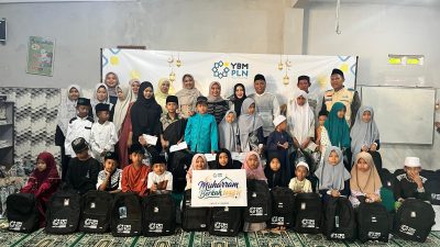Gandeng Muzakki, YBM PLN UIP JBTB Hadirkan Senyum Yatim melalui Pesantren Muharram dan Kado Muharram 1448 H