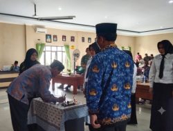 Puluhan Perangkat Desa di Lima Wilayah Kecamatan Kunduran Blora Dilantik, Ini Daftarnya!