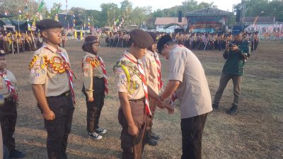 Kwaran Cepu Buka Peringatan Hari Pramuka ke-65, Diikuti 1.200 Peserta