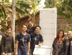 Mahasiswa KKN IPB Bangun Insinerator Minim Asap di Blora