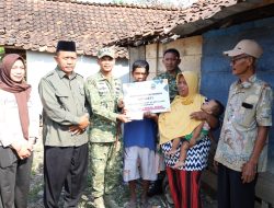 HUT ke-81 TNI, Kodim & BAZNAS Blora Bedah Dua Rumah Warga
