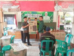 Srikandi DPR RI Eva Monalisa Serahkan Bantuan Speaker untuk Majelis Taklim